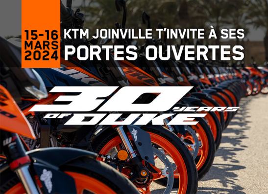 PORTES OUVERTES : ESSAYE LA GAMME DUKE 2024 ! 